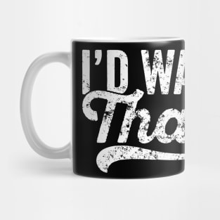 Womens Cosmetology Eyebrow Artist Aesthetician Quote I'd Wax That Mug